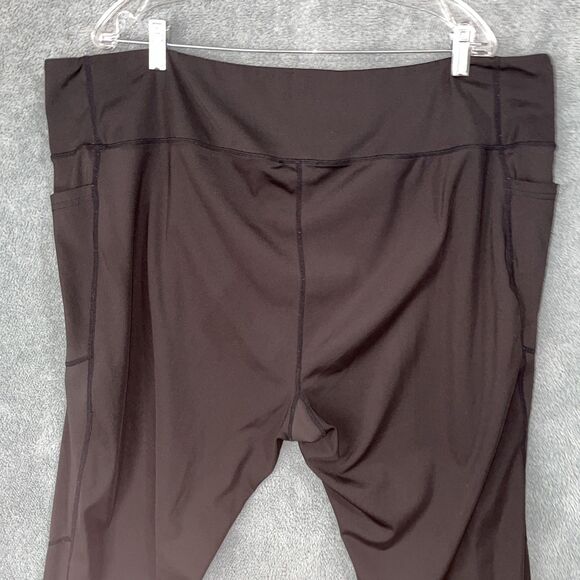 Ashley Stewart Leggings Womens 26/28 Black Pull On‎ Stretch Pants Plus Size - Picture 9 of 9